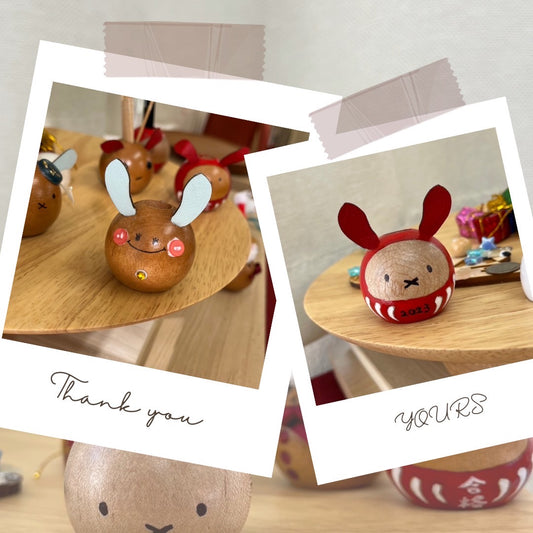 キュートなウサギちゃんは参加者さんの作品です!